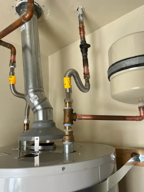 Water heater installation and plumbing repair in Briergate